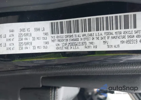 2016 Jeep Cherokee Limited from USA, damaged, VIN 1C4PJMDB3GW151873